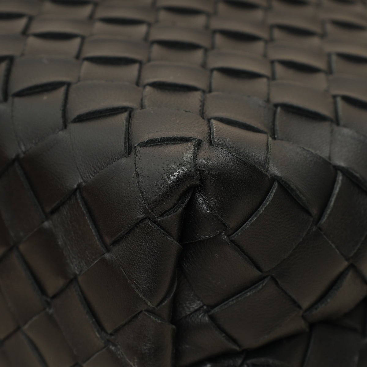 Bottega Veneta Black Intrecciato Andiamo Small Tote Bag-Bottega Veneta-THE CLOSET