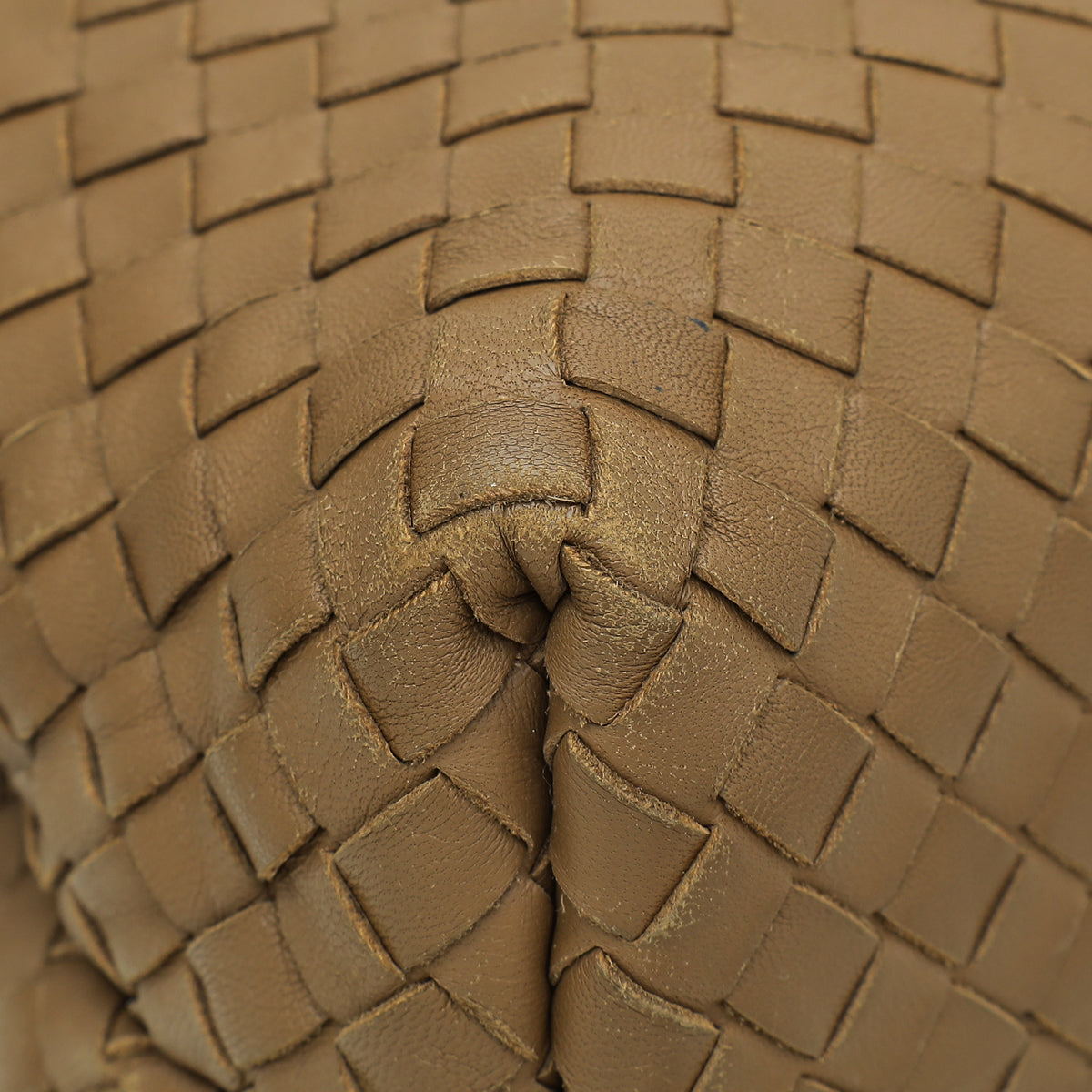 Bottega Veneta Brown Intrecciato Nappa Olimpia Medium Bag