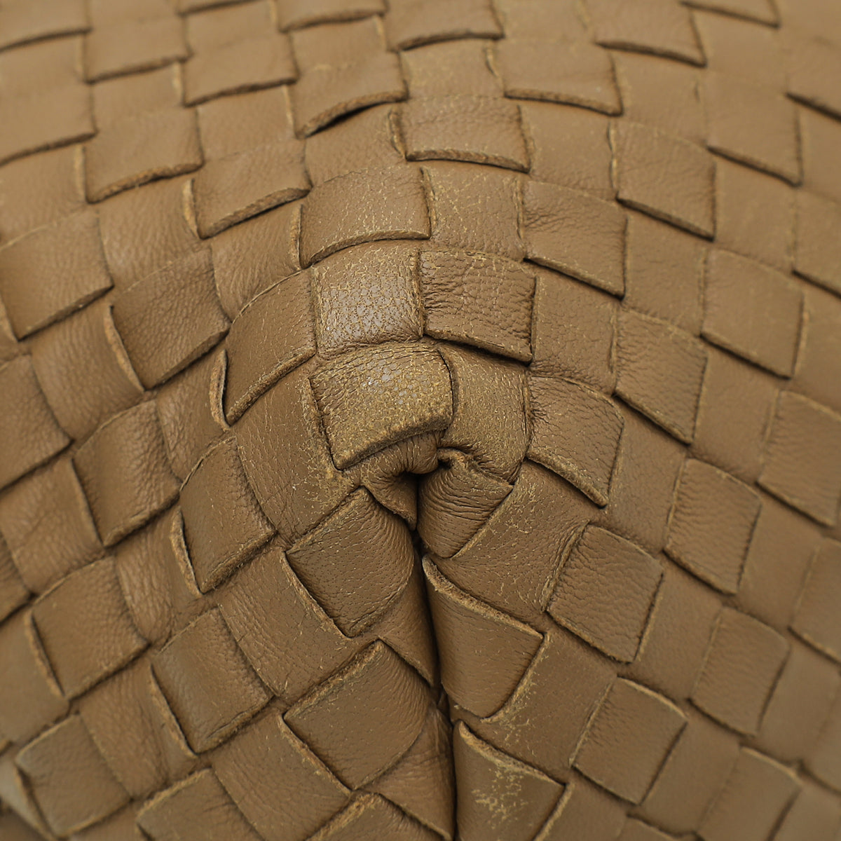 Bottega Veneta Brown Intrecciato Nappa Olimpia Medium Bag