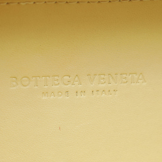 Bottega Veneta Goldtone Intrecciato Chain Metal Knot Clutch