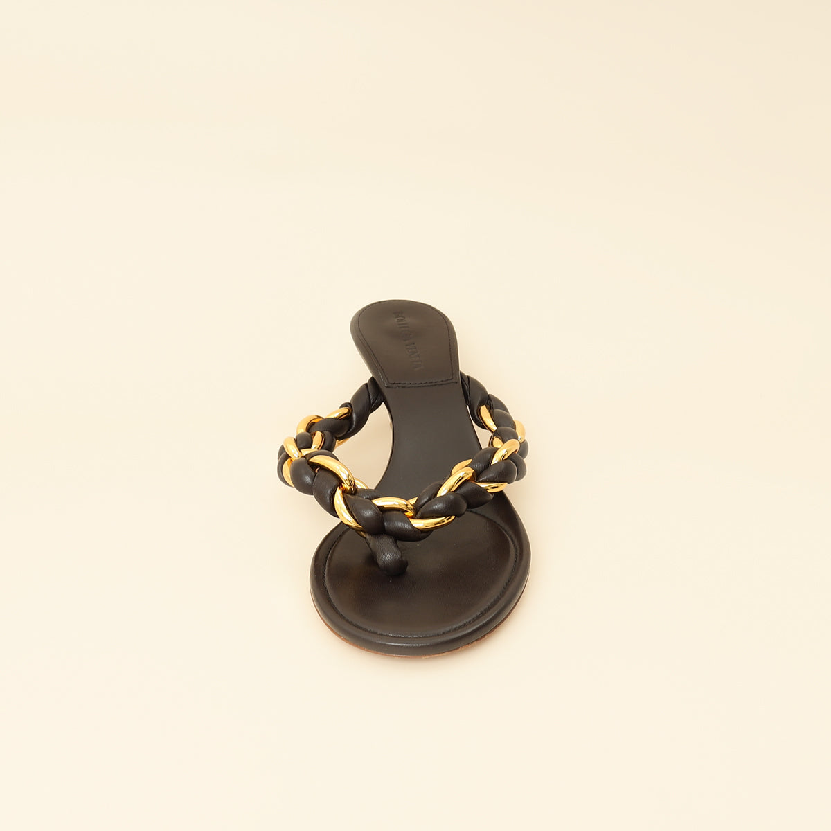 Bottega Veneta Chocolate Dot 55 Sandals 38.5-Bottega Veneta-THE CLOSET