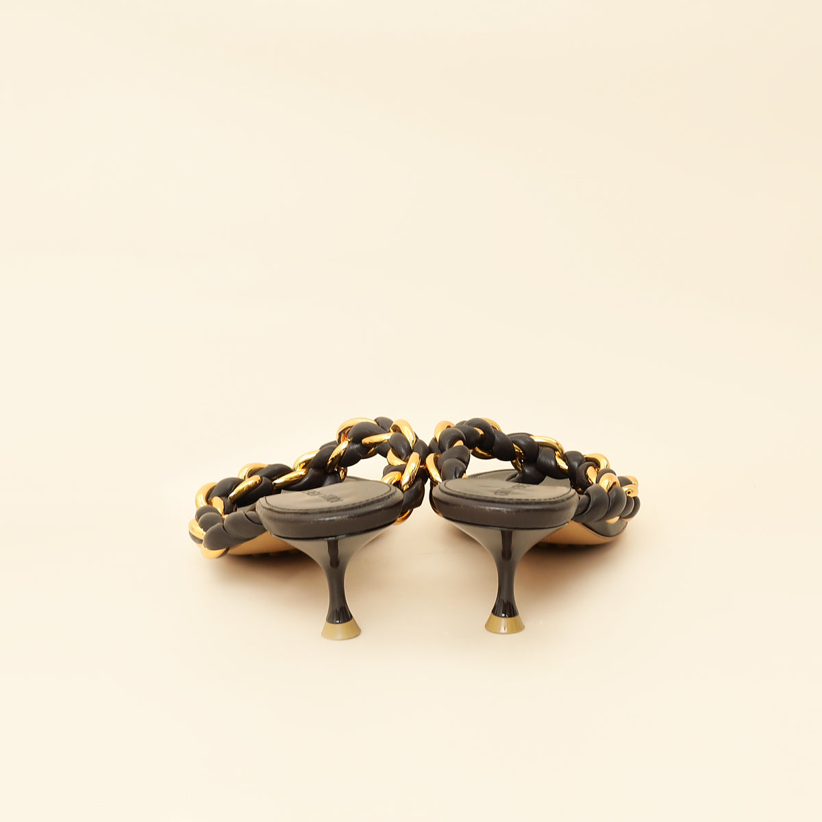 Bottega Veneta Chocolate Dot 55 Sandals 38.5-Bottega Veneta-THE CLOSET