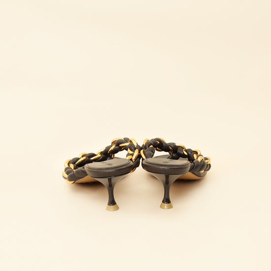 Bottega Veneta Chocolate Dot 55 Sandals 38.5-Bottega Veneta-THE CLOSET