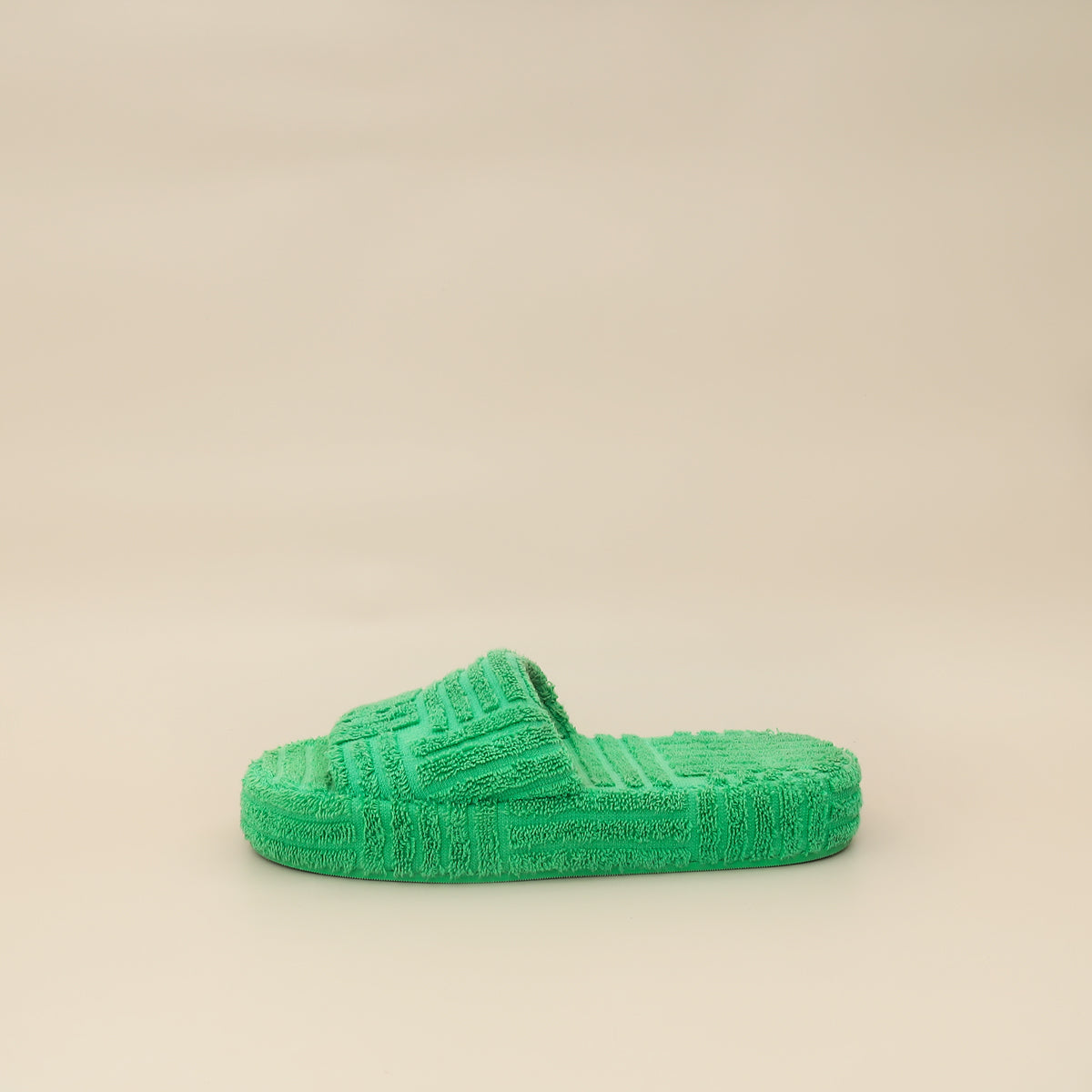 Bottega Veneta Grass Resort Sponge Slides 38-Bottega Veneta-THE CLOSET
