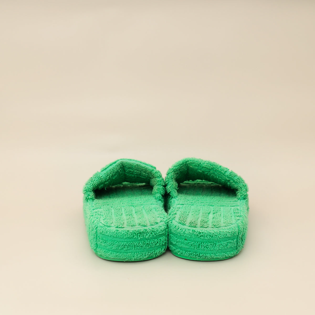 Bottega Veneta Grass Resort Sponge Slides 38-Bottega Veneta-THE CLOSET