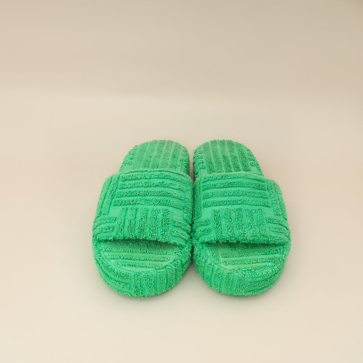 Bottega Veneta Grass Resort Sponge Slides 38-Bottega Veneta-THE CLOSET