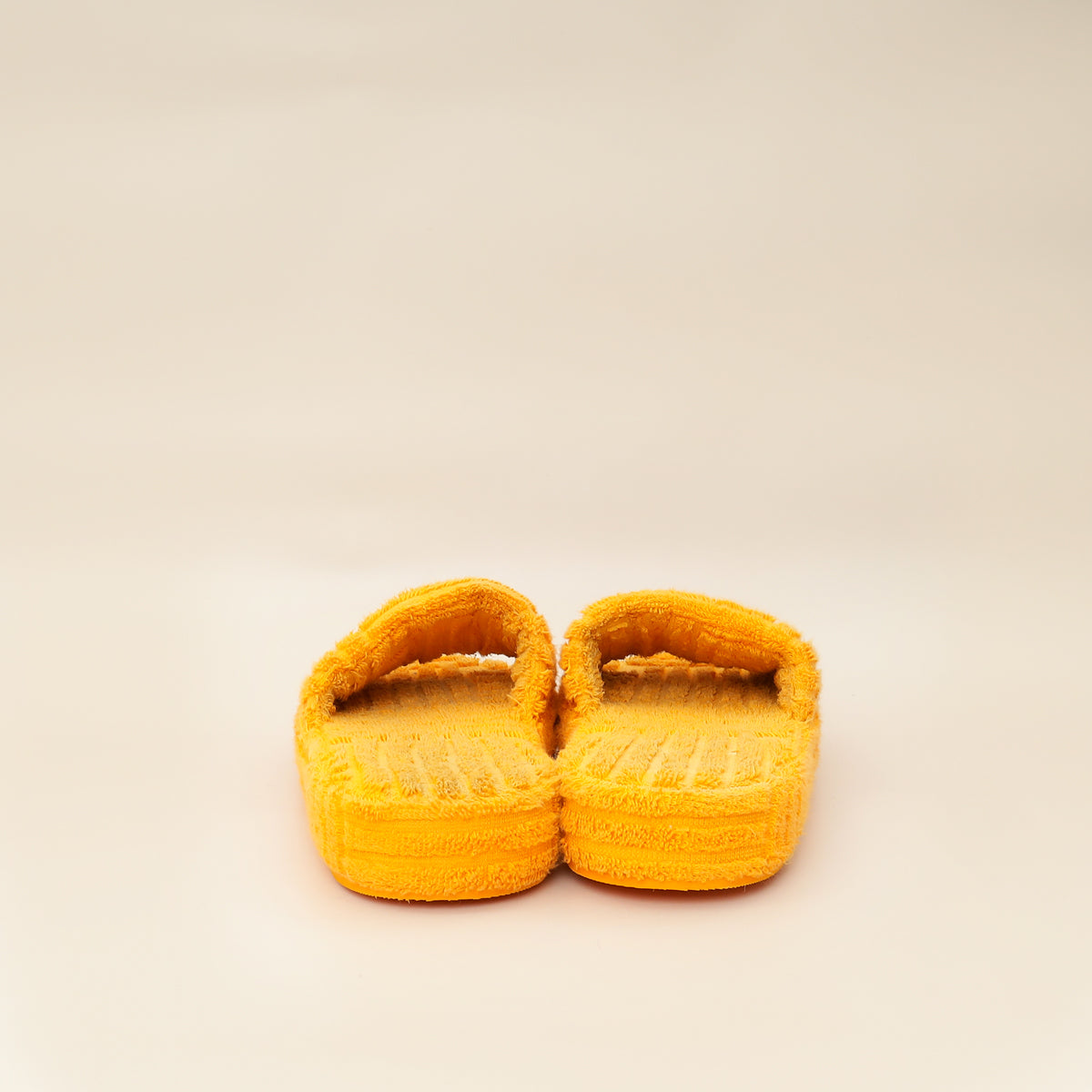 Bottega Veneta Orange Resort Sponge Slides 37-Bottega Veneta-THE CLOSET
