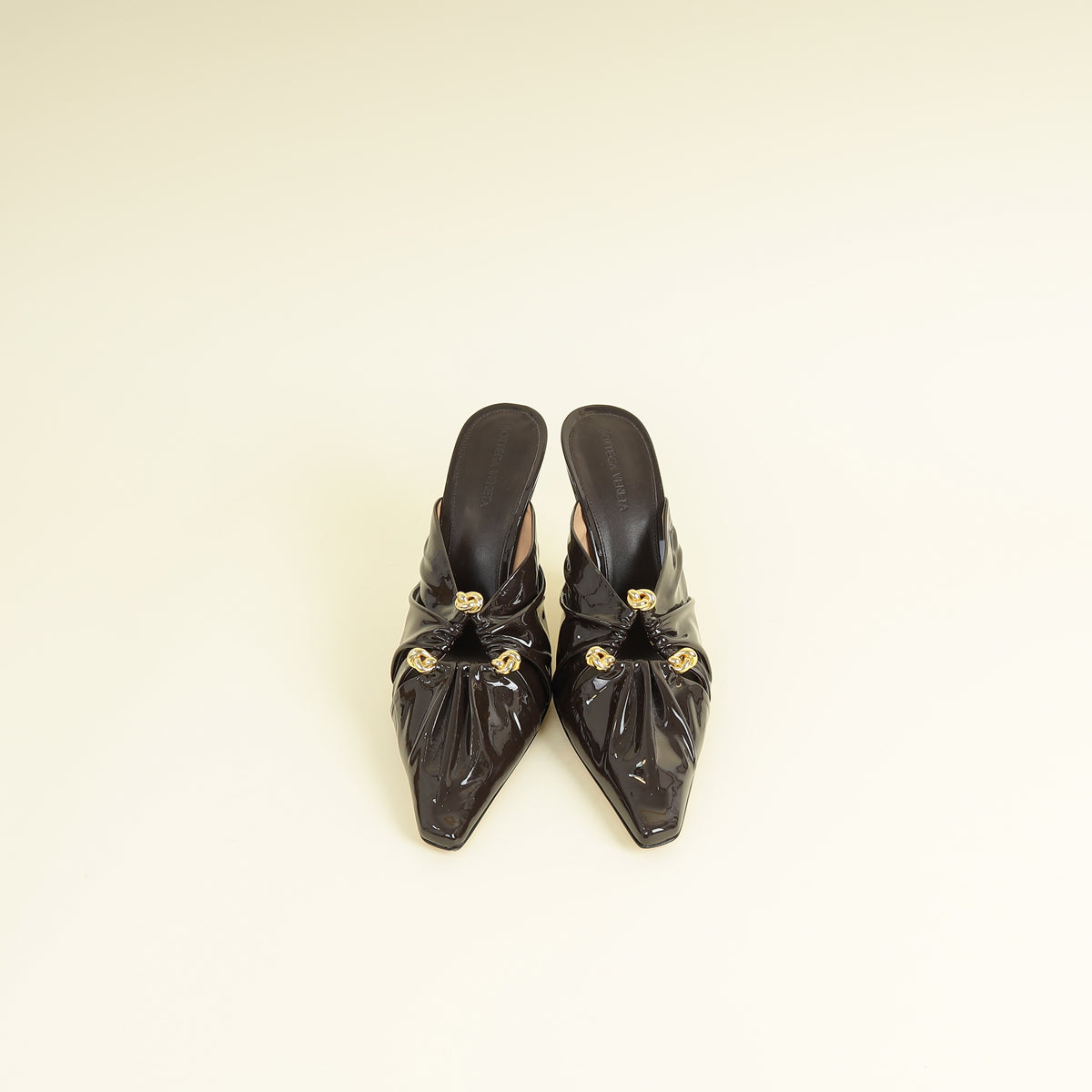 Bottega Veneta Fondant Bunnie Mule Pumps 40