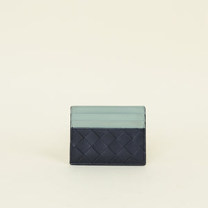 Bottega Veneta Bicolor Intrecciato Card Case