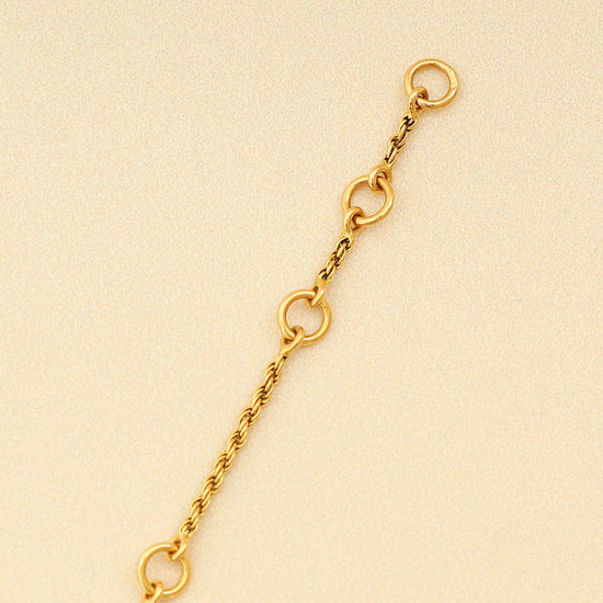 Boucheron 18K Yellow Gold MOP Diamond Serpent Boheme XS Bracelet-Boucheron-THE CLOSET
