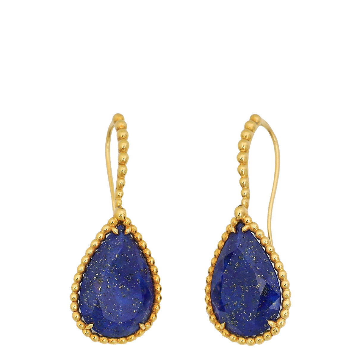 Boucheron 18K Yellow Gold Serpent Boheme Sleeper Earrings-Boucheron-THE CLOSET