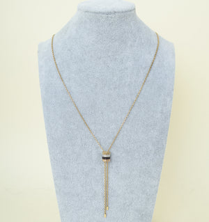 Boucheron 18K Tricolor Gold Quatre Classique Tie Necklace, Large model