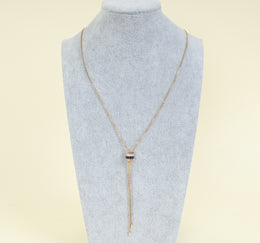 Boucheron 18K Tricolor Gold Quatre Classique Tie Necklace - Large Model