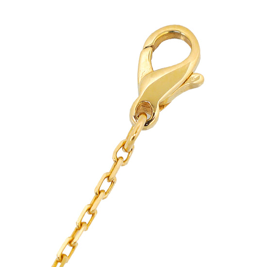 Boucheron 18K Tricolor Gold Diamond Quatre Red Edition Mini Ring Pendant Necklace