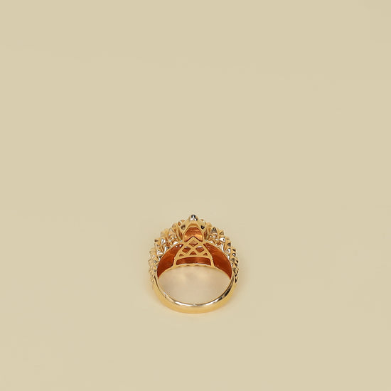 Boucheron 18K Pink Gold Animaux de Collection "Hans the Hedgehog" Ring Small Model 53-Boucheron-THE CLOSET