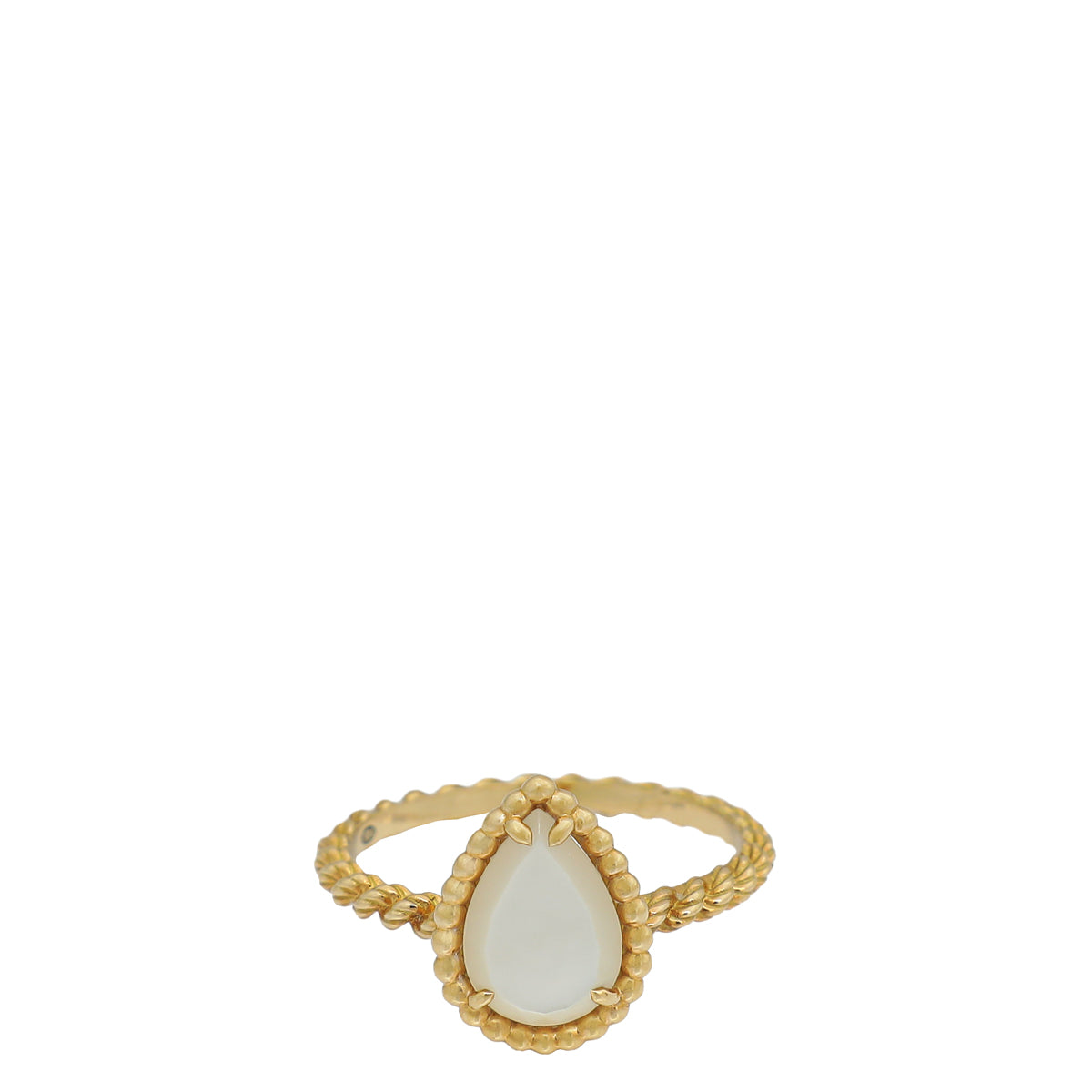 Boucheron 18K Yellow Gold MOP Serpent Boheme S Motifs Ring 54-Boucheron-THE CLOSET