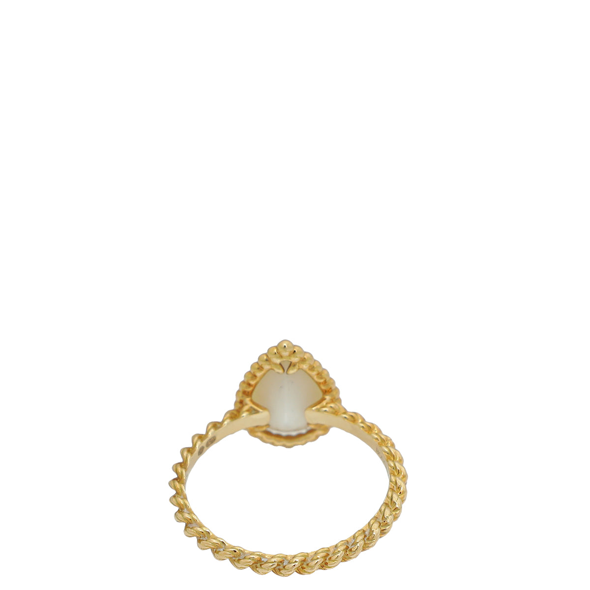 Boucheron 18K Yellow Gold MOP Serpent Boheme S Motifs Ring 54-Boucheron-THE CLOSET