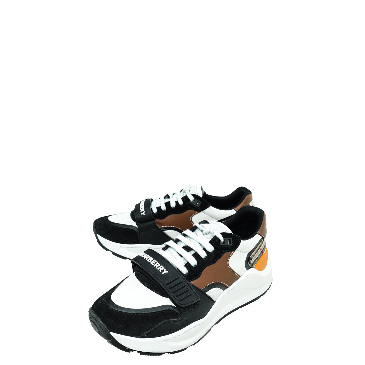 Burberry Multicolor Check Regis Sneakers 42-Burberry-THE CLOSET