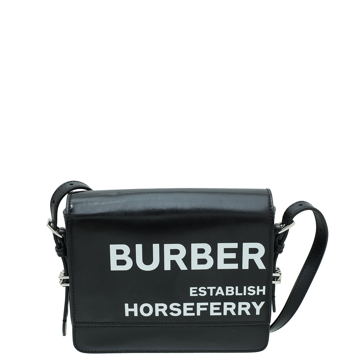 Burberry Bicolor Grace Horseferry Print Crossbody Bag-Burberry-THE CLOSET
