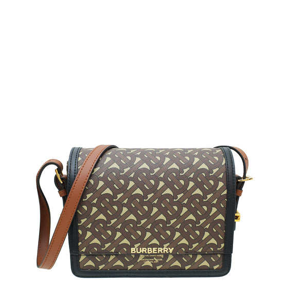 Burberry Bicolor TB Monogram Small Bag