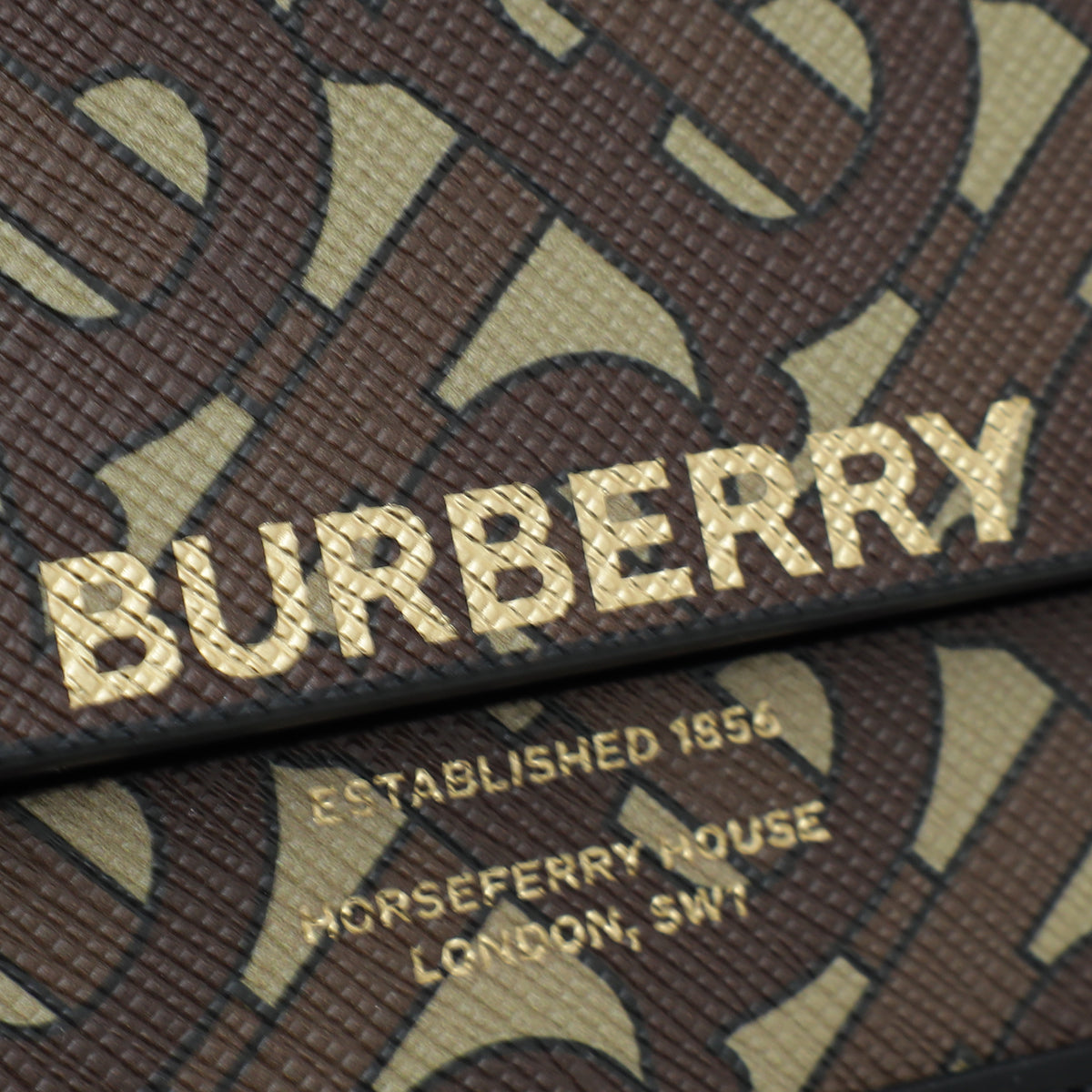 Burberry Bicolor TB Monogram Small Bag