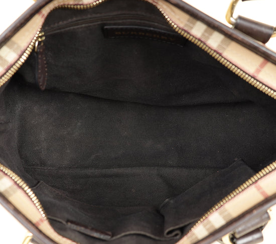 Burberry Haymarket Regent Tote Medium Bag-Burberry-THE CLOSET