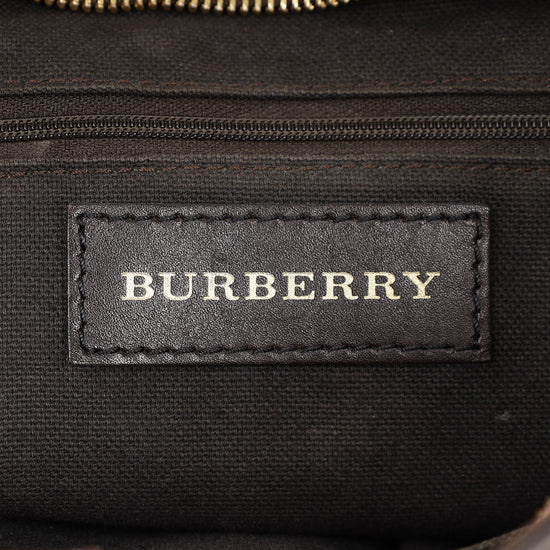 Burberry Haymarket Regent Tote Medium Bag-Burberry-THE CLOSET