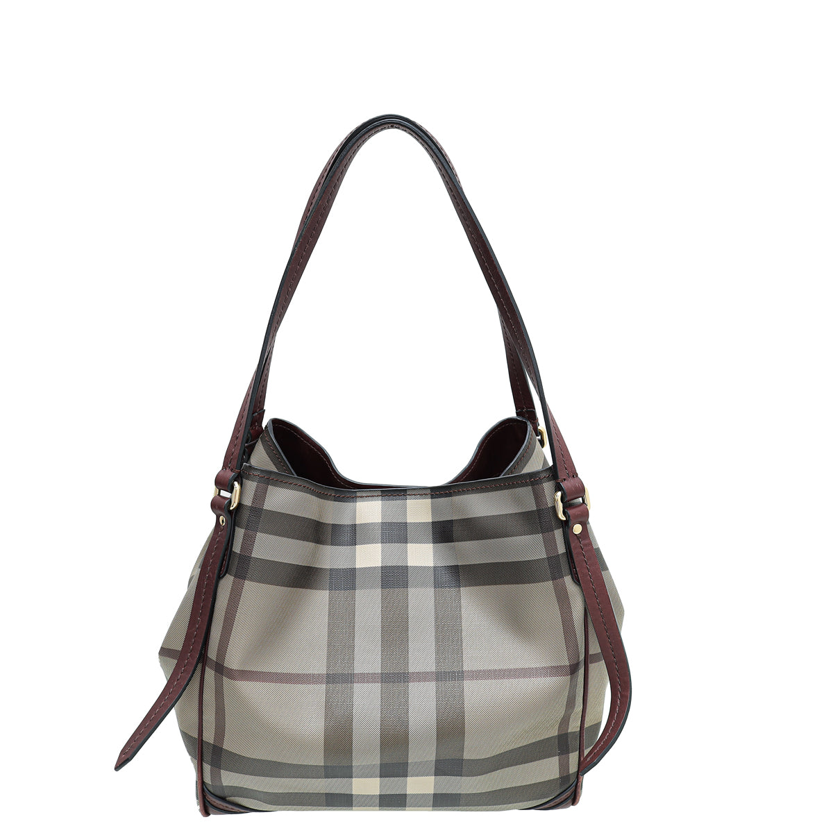 Burberry Smoked Check Canterbury Tote Medium Bag-Burberry-THE CLOSET