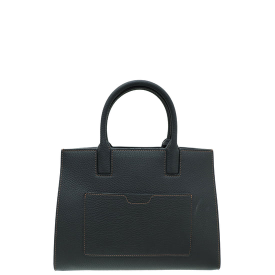 Burberry Black Frances Top Handle Mini Bag