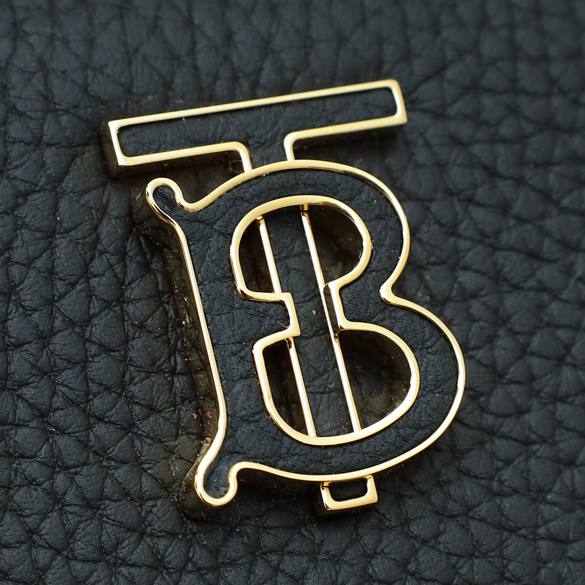 Burberry Black Frances Top Handle Mini Bag