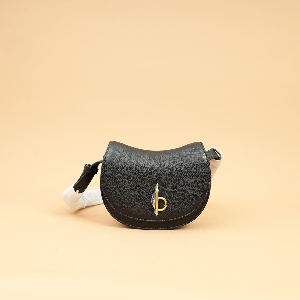 Burberry Black Rocking Horse Mini Shoulder Bag-Burberry-THE CLOSET