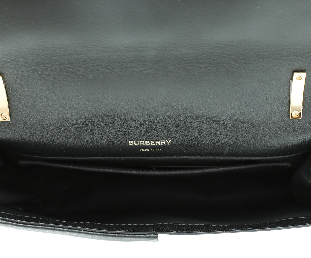 Burberry Bicolor Quilted Lola Small Chain Bag