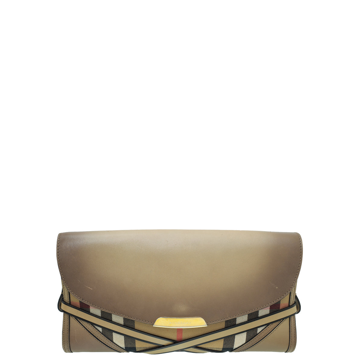 Burberry Bicolor Bridle House Check Abbott Crossbody Bag-Burberry-THE CLOSET