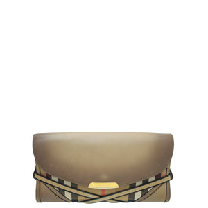 Burberry Bicolor Bridle House تحقق من حقيبة Abbott Crossbody