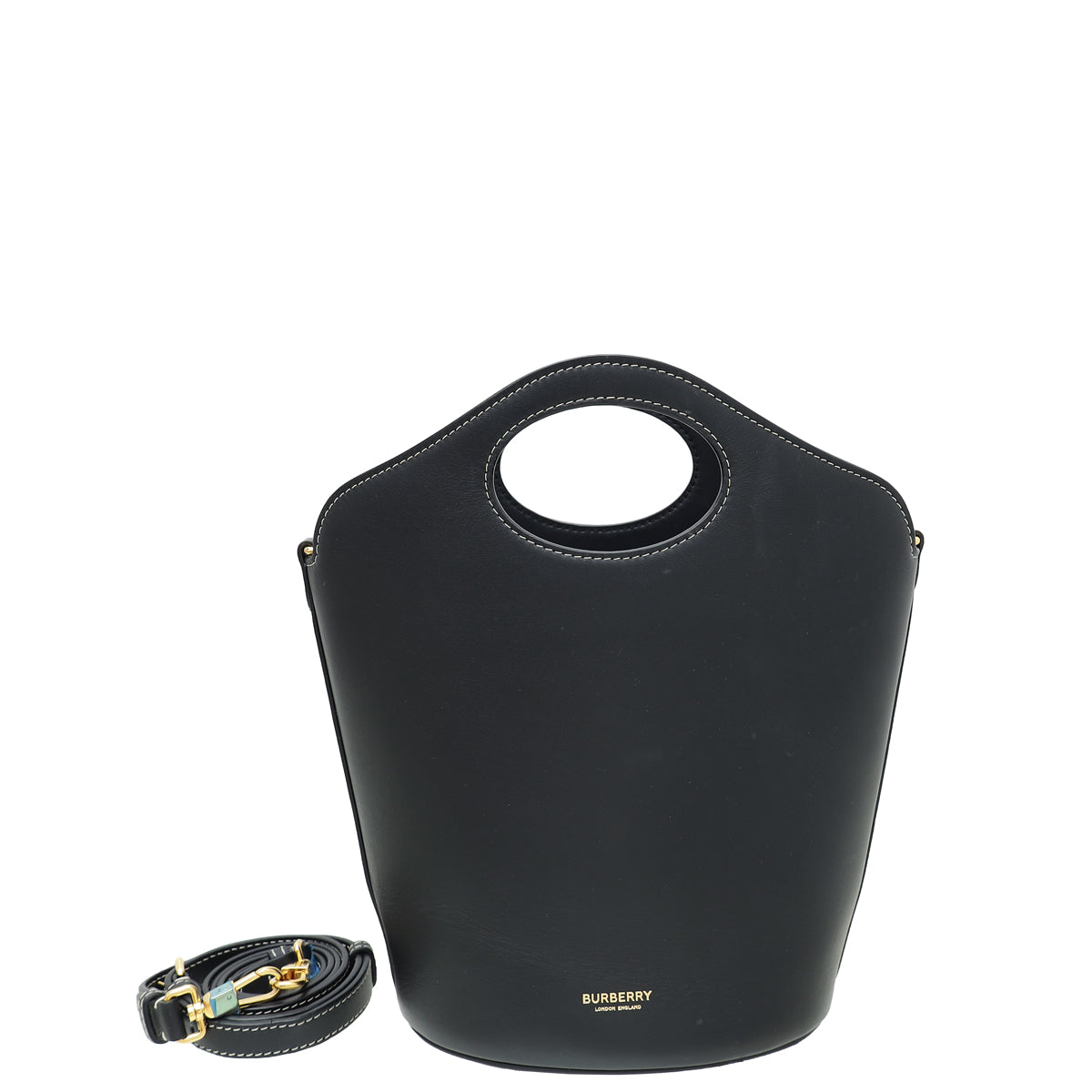 Burberry Black Pocket Bucket Small Bag-Burberry-THE CLOSET