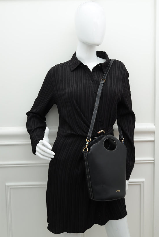 Burberry Black Pocket Bucket Small Bag