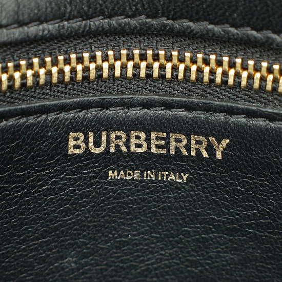 Burberry Black TB Logo Small Flap Bag-Burberry-THE CLOSET