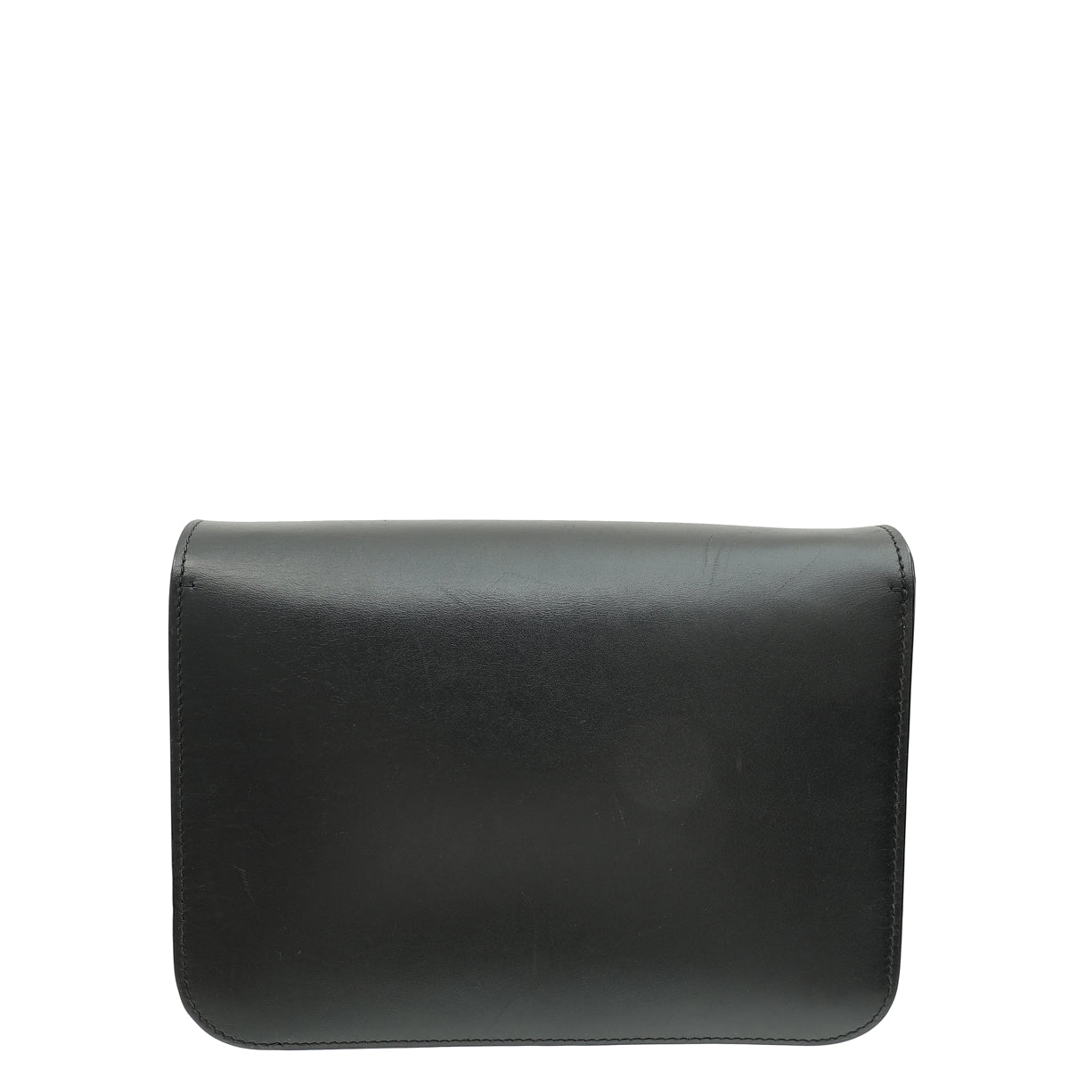 Burberry Black TB Logo Small Flap Bag