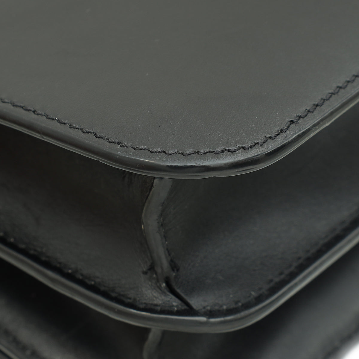 Burberry Black TB Logo Small Flap Bag-Burberry-THE CLOSET