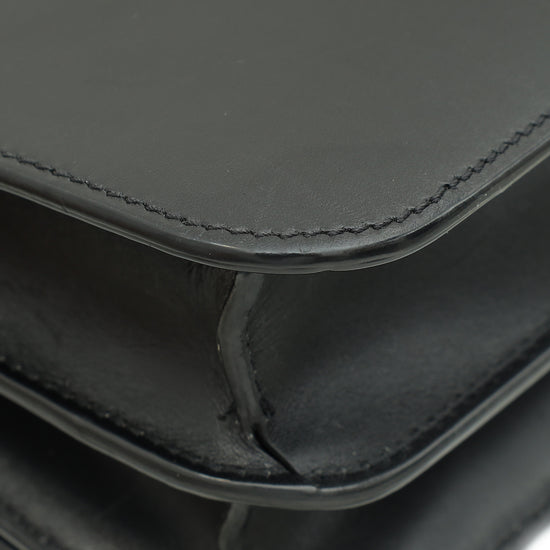 Burberry Black TB Logo Small Flap Bag-Burberry-THE CLOSET