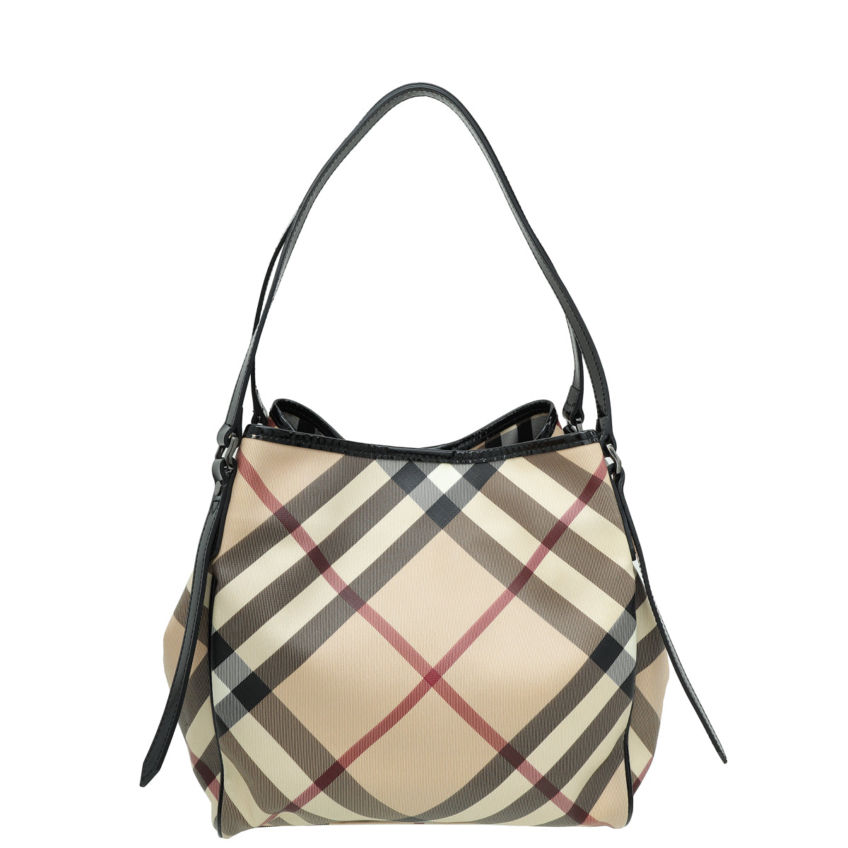 Burberry Bicolor Nova Check Canterbury Tote Bag-Burberry-THE CLOSET