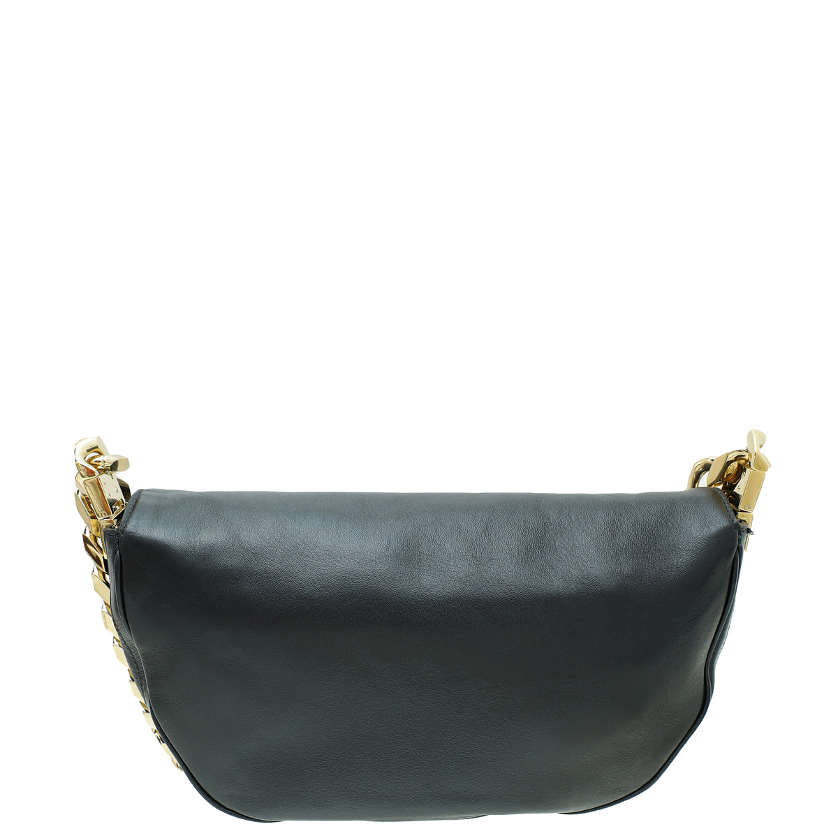 Burberry Black Soft Chain Olympia Medium Bag-Burberry-THE CLOSET