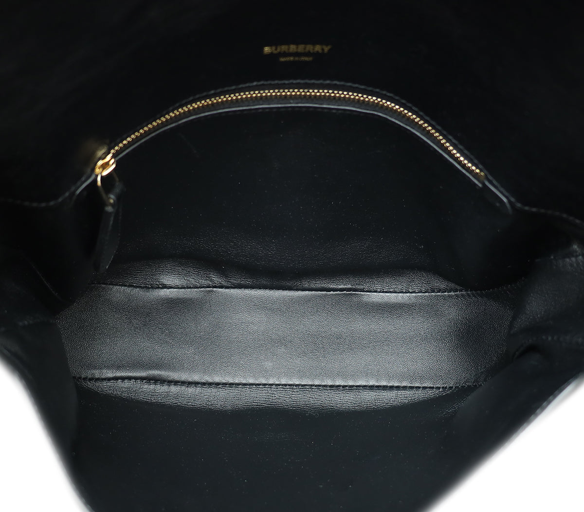 Burberry Black Soft Chain Olympia Medium Bag