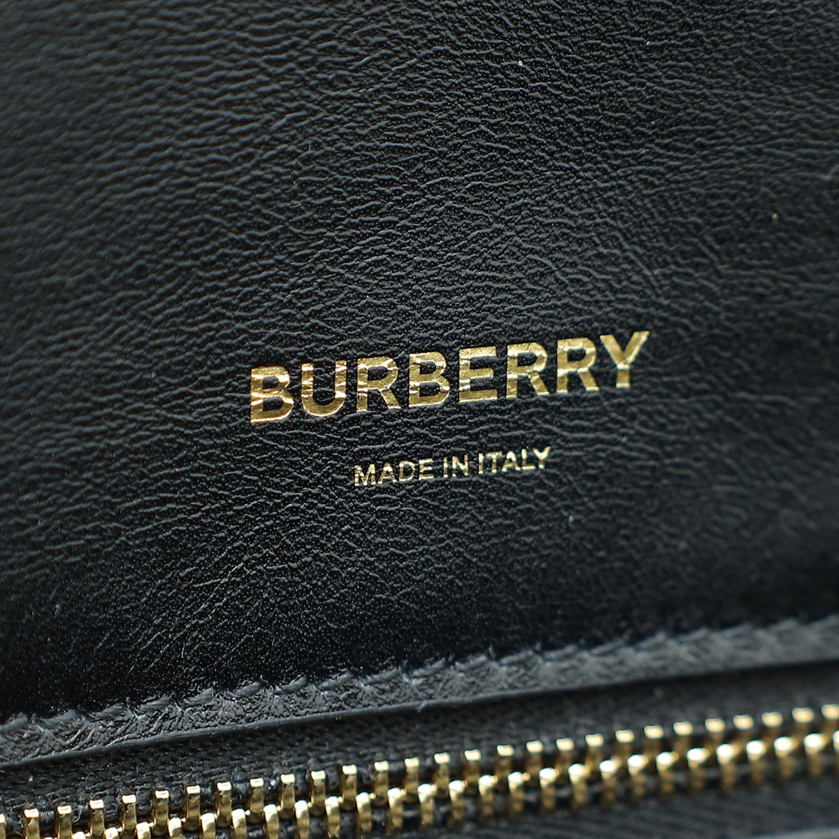 Burberry Black Soft Chain Olympia Medium Bag