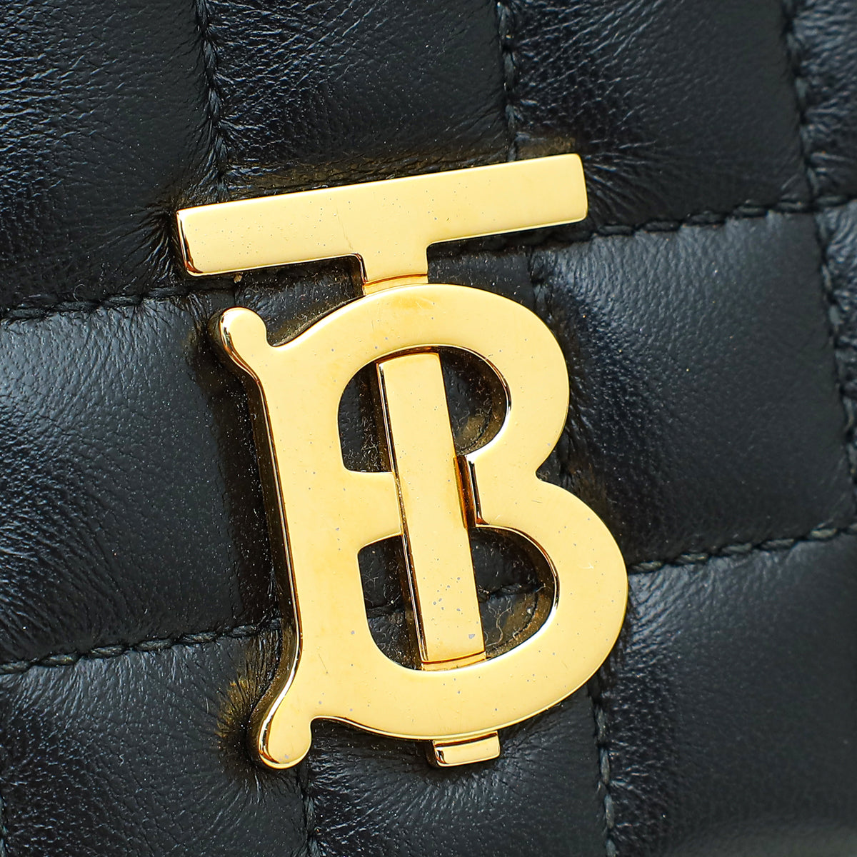 Burberry Black Lola Flap Chain Bag