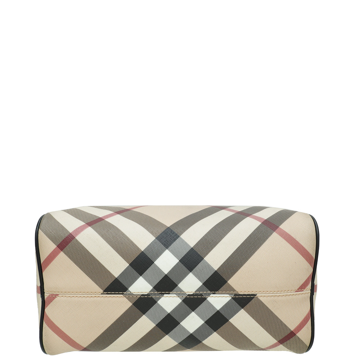 Burberry Nova Check Black Boston Bag