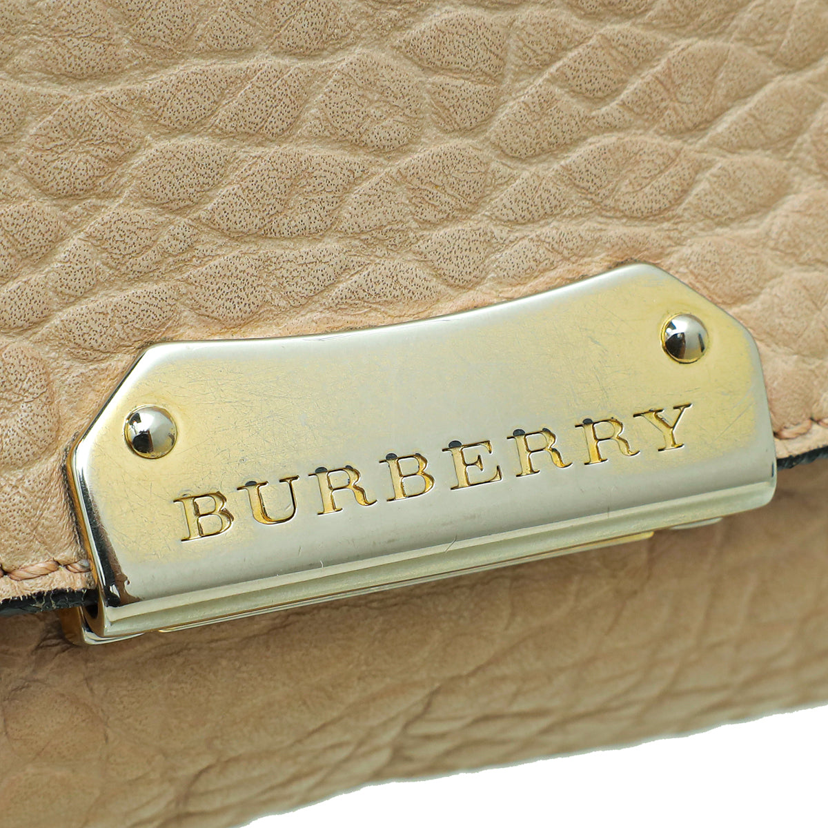 Burberry Nude Mildenhall Flap Crossbody Bag