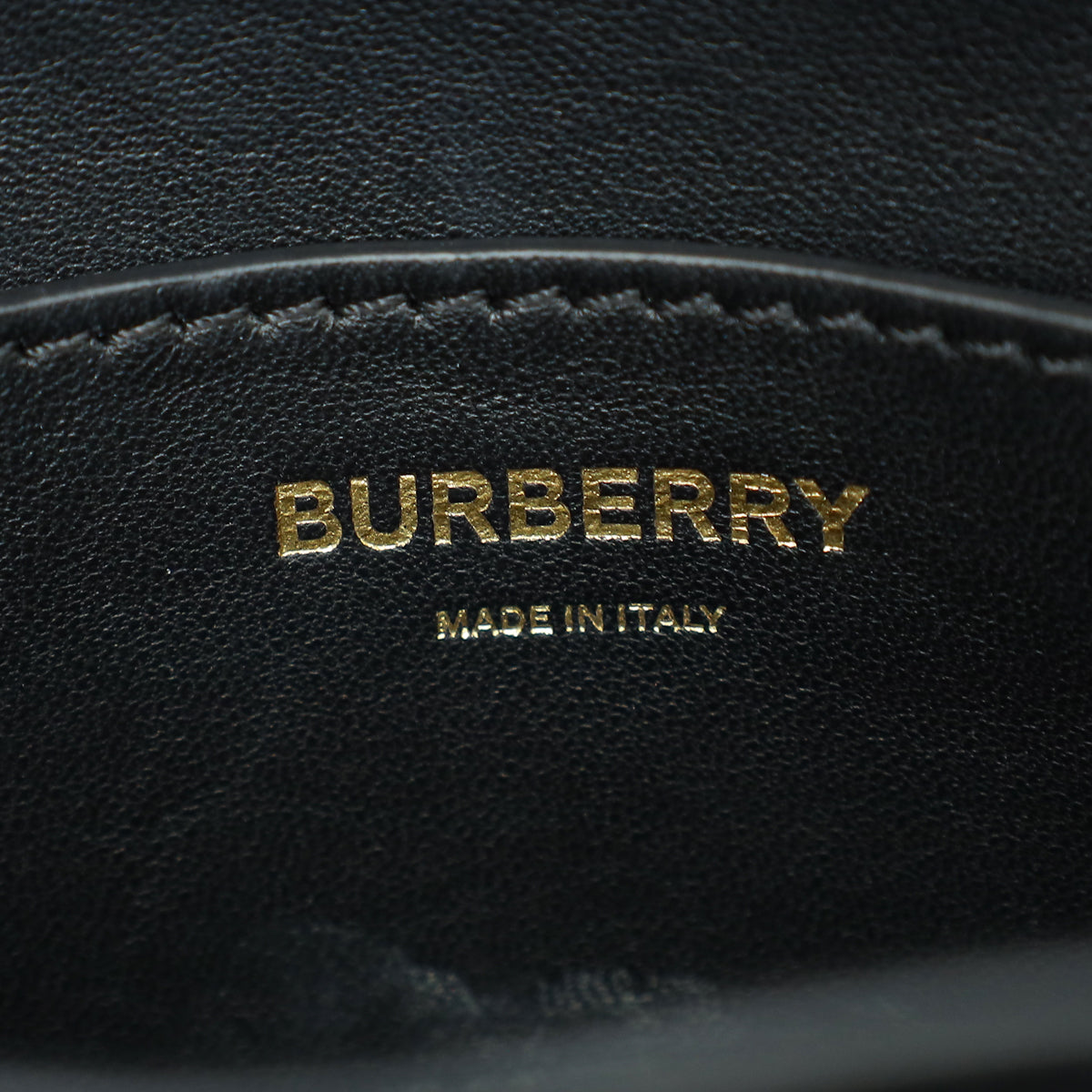 Burberry Black TB Bum Bag Small