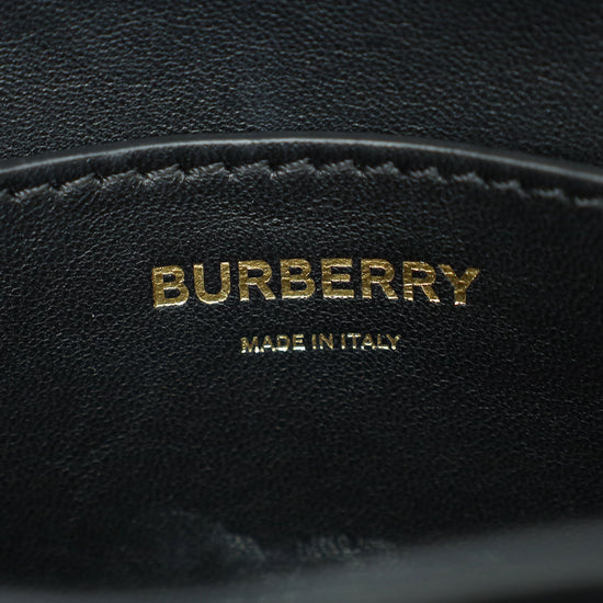 Burberry Black TB Bum Bag Small