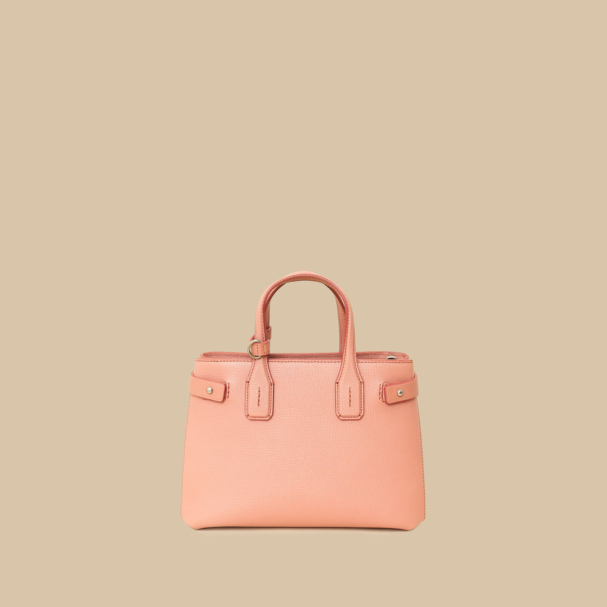 Burberry Dusty Rose Banner Small Tote Bag-Burberry-THE CLOSET